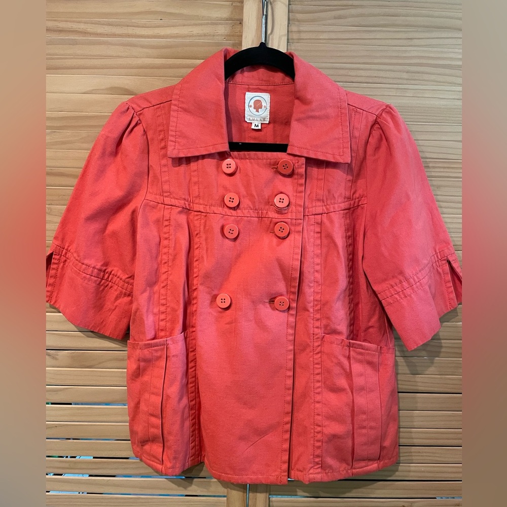 Tulle jacket blazer